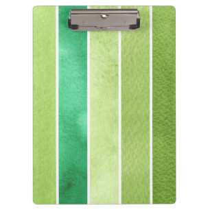 Carpeta De Pinza gran fondo verde de la acuarela - acuarela