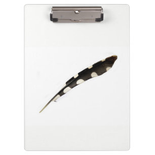 Carpeta De Pinza Gran tablero manchado de la pluma de la pulsación