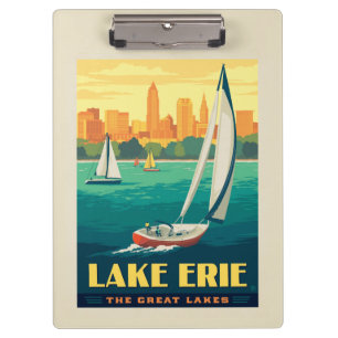 Carpeta De Pinza Grandes Lagos Lago Erie