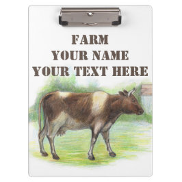 Carpeta De Pinza Granja de vacas