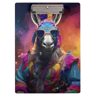 Carpeta De Pinza Grasas azules de burro