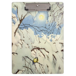 Carpeta De Pinza Great Tit - Theodor Severin Kittelsen