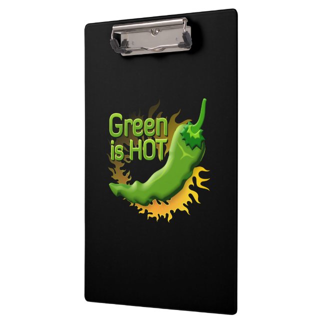 Carpeta De Pinza Green es HOT (Izquierda)