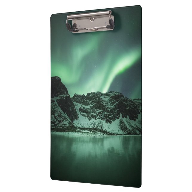 Carpeta De Pinza Green Northern Lights Noruega (Izquierda)