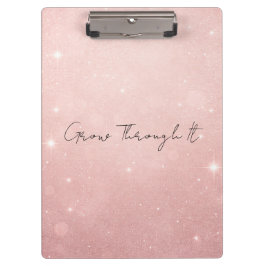 Carpeta De Pinza Grow Through It Strength, Healing 