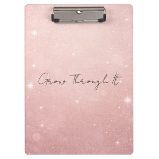 Carpeta De Pinza Grow Through It Strength, Healing 