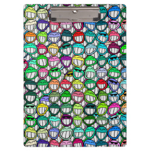 CARPETA DE PINZA GRUPO DE CARAS SONRIENTES GENIALES