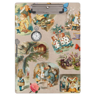 Carpeta De Pinza Guardería Alice Colorido Clásico siglo XIX Wonderl