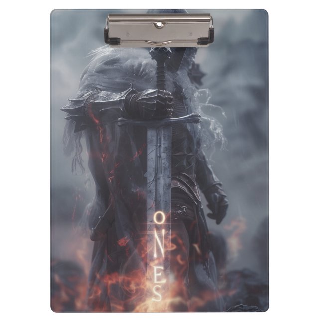 Carpeta De Pinza Guerrero de ONE (Anverso)