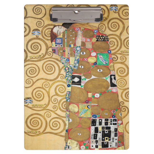 Carpeta De Pinza Gustav Klimt - Cumplimiento, Friso Stoclet (Anverso)