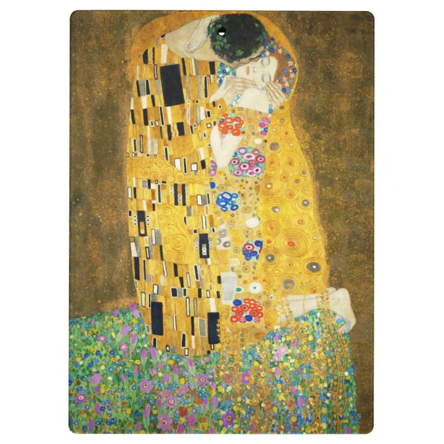 Carpeta De Pinza Gustav Klimt La Pintura Art Nouveau del Kiss (Reverso)