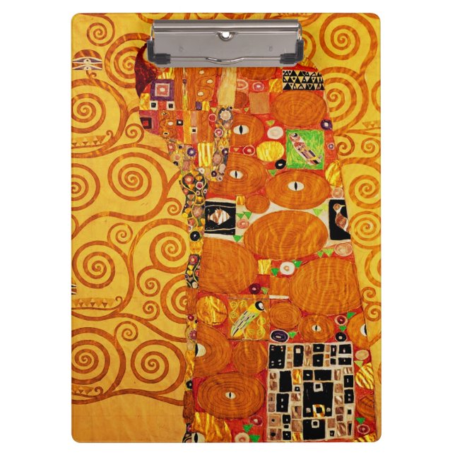 Carpeta De Pinza Gustav Klimt Nouveau, árbol de la vida (Anverso)