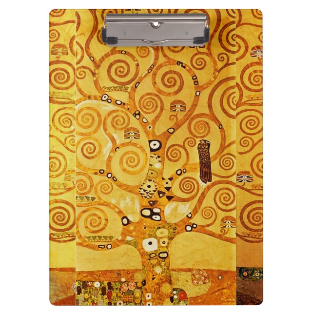 Carpeta De Pinza Gustav Klimt Tree of Life: Simbolista Art Nouveau (Anverso)