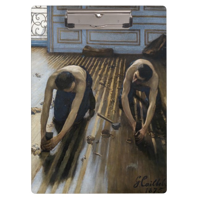 Carpeta De Pinza Gustave Caillebotte - Los rascacielos del piso (Anverso)