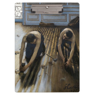 Carpeta De Pinza Gustave Caillebotte - Los raspadores de suelos