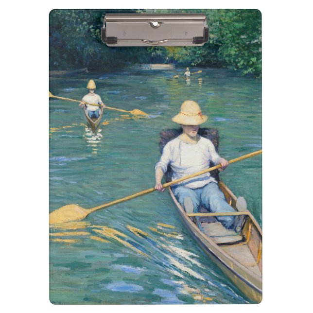 Carpeta De Pinza Gustave Caillebotte - Saltos en los Yerres (Anverso)