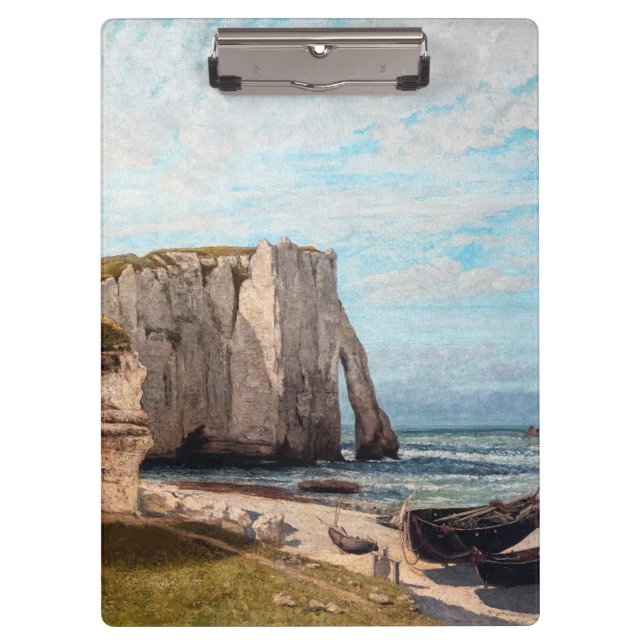 Carpeta De Pinza Gustave Courbet - Acantilados en Etretat después d (Anverso)