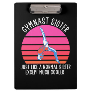 Carpeta De Pinza Gymnast Sister