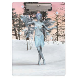 Carpeta De Pinza Hada de Hielo