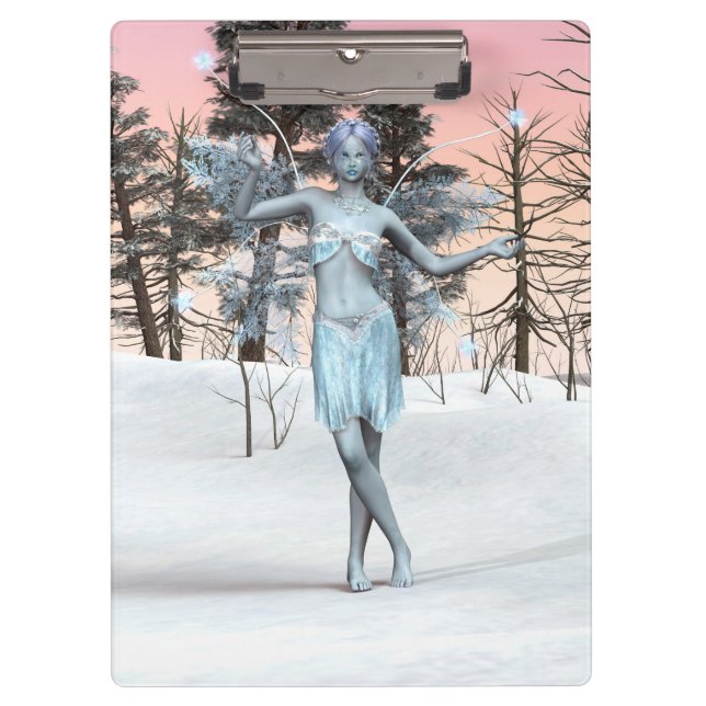 Carpeta De Pinza Hada de Hielo (Anverso)