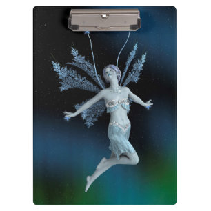 Carpeta De Pinza Hada de Invierno