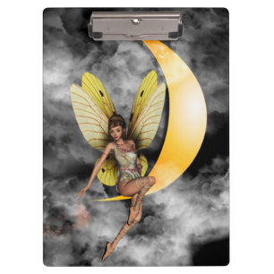 Carpeta De Pinza Hada de la luna
