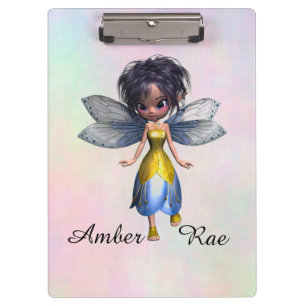 Carpeta De Pinza Hada Linda