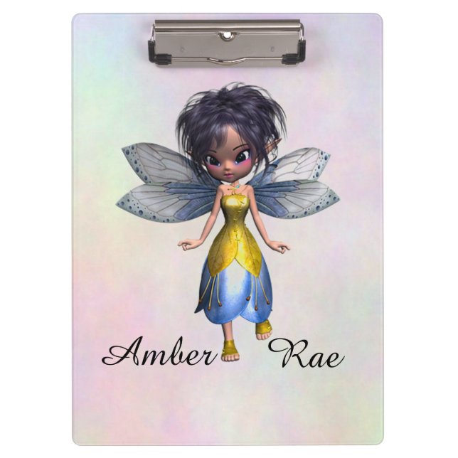 Carpeta De Pinza Hada Linda (Anverso)