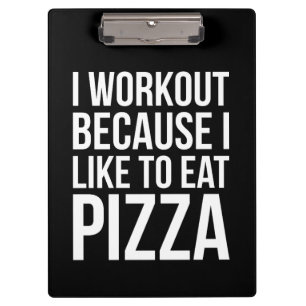 Carpeta De Pinza Hago Trabajo Porque Me Gusta La Pizza - Novedad Gi