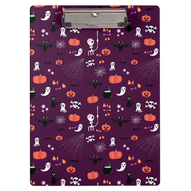 Carpeta De Pinza Halloween (Anverso)