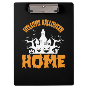Carpeta De Pinza Halloween Bienvenida Halloween Cumpleaños