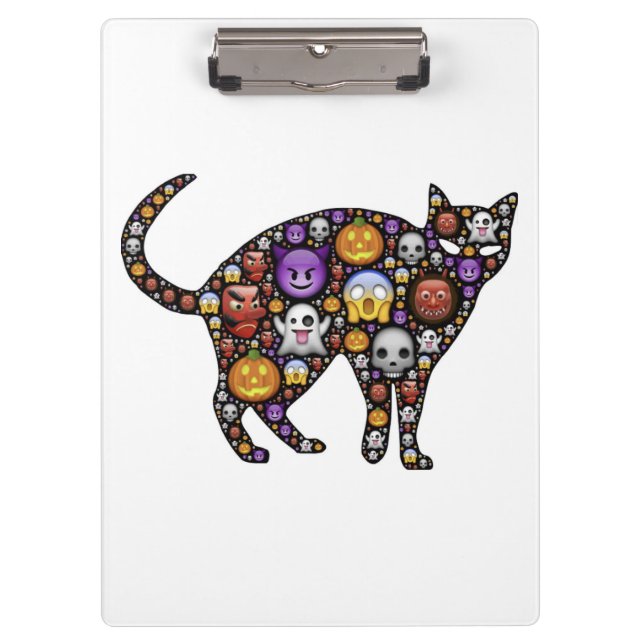 CARPETA DE PINZA HALLOWEEN CAT (Anverso)