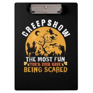 Carpeta De Pinza Halloween Creep Muestra El Cumpleaños Más Divertid
