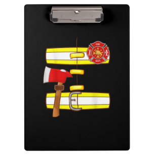 Carpeta De Pinza Halloween Firefighter Ventilador de Disfraces Homb