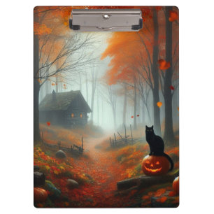 Carpeta De Pinza Halloween/otoño/otoño/otoño/calabaza/gato