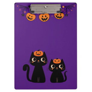 Carpeta De Pinza Halloween/otoño/otoño/otoño/calabaza/gato