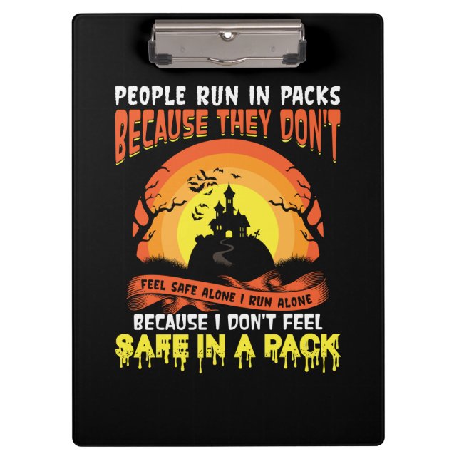 Carpeta De Pinza Halloween Safe en un paquete Cumpleaños (Anverso)