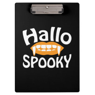 Carpeta De Pinza Halloween Spooky Birthday