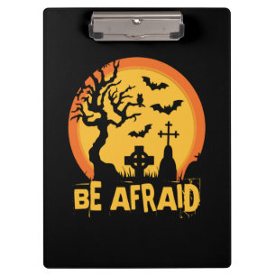 Carpeta De Pinza Halloween Tener Miedo Al Cumpleaños De Halloween