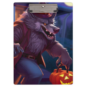 Carpeta De Pinza Halloween/werewolf/otoño/otoño