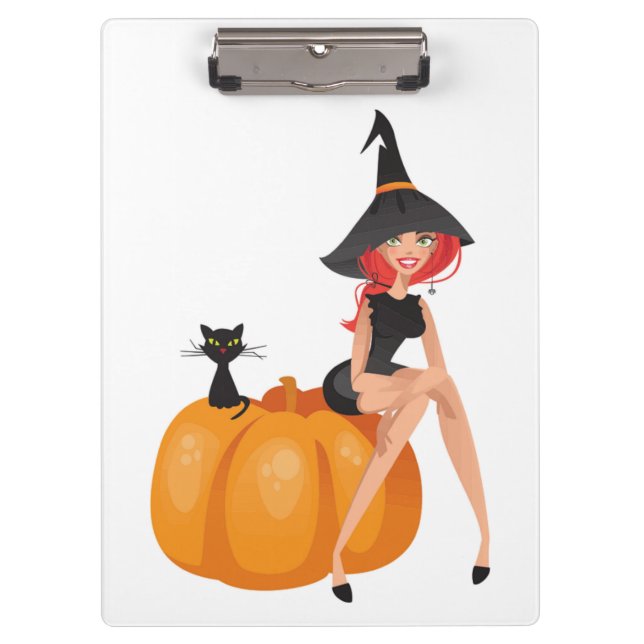 CARPETA DE PINZA HALLOWEEN WITCH (Anverso)