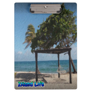 Carpeta De Pinza Hamaca en la playa