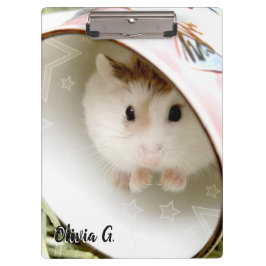 Carpeta De Pinza Hammyville - Cute Hamster