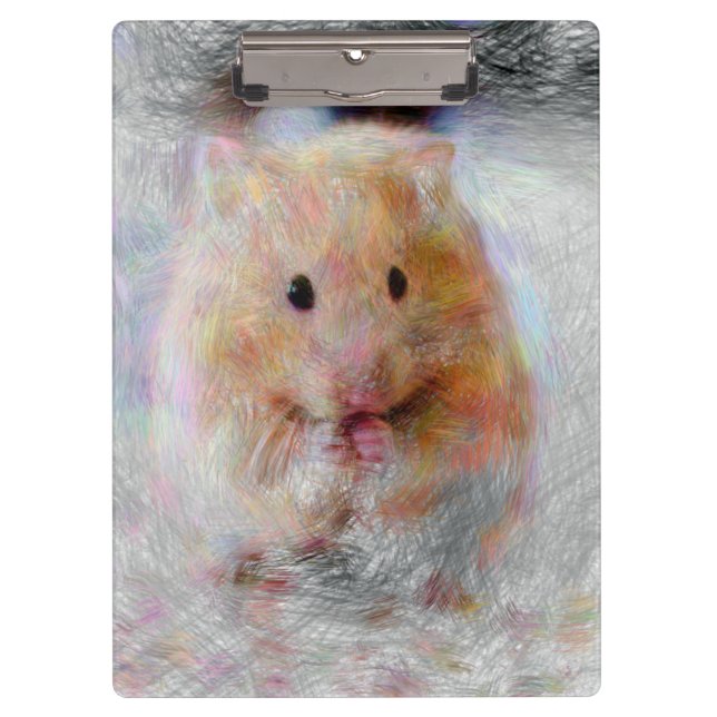 Carpeta De Pinza hámster de animales artísticos (Anverso)