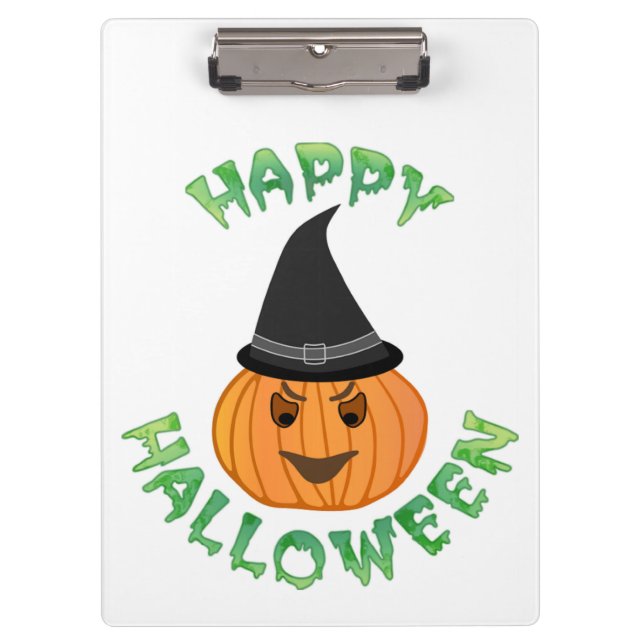 CARPETA DE PINZA "HAPPY HALLOWEEN" PUMPKIN (Anverso)