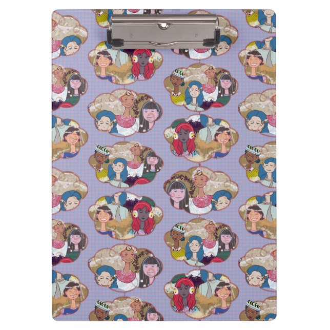 Carpeta De Pinza Happy Illustrated Clipboard (Anverso)