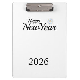 Carpeta De Pinza Happy New Year Custom Present