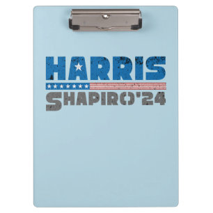 Carpeta De Pinza Harris Shapiro 2024 Franja Vintage Patriótica