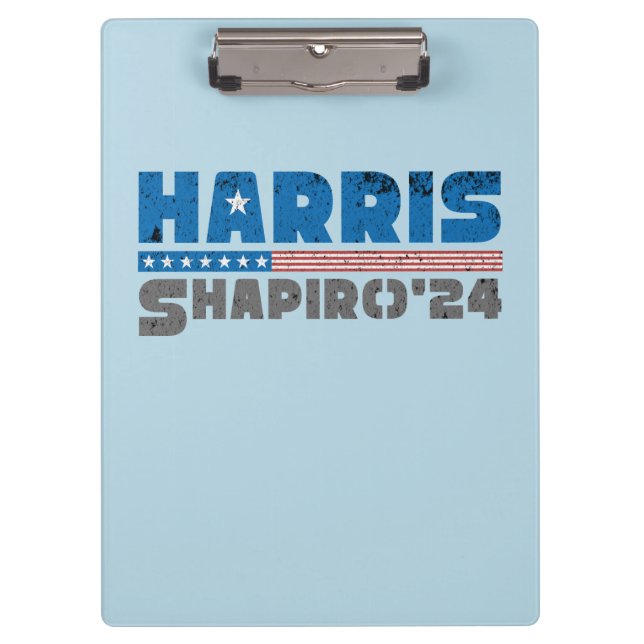 Carpeta De Pinza Harris Shapiro 2024 Huelga de cosecha patriótica (Anverso)