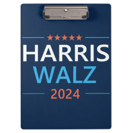 Carpeta De Pinza Harris Walz 2024 para presidente